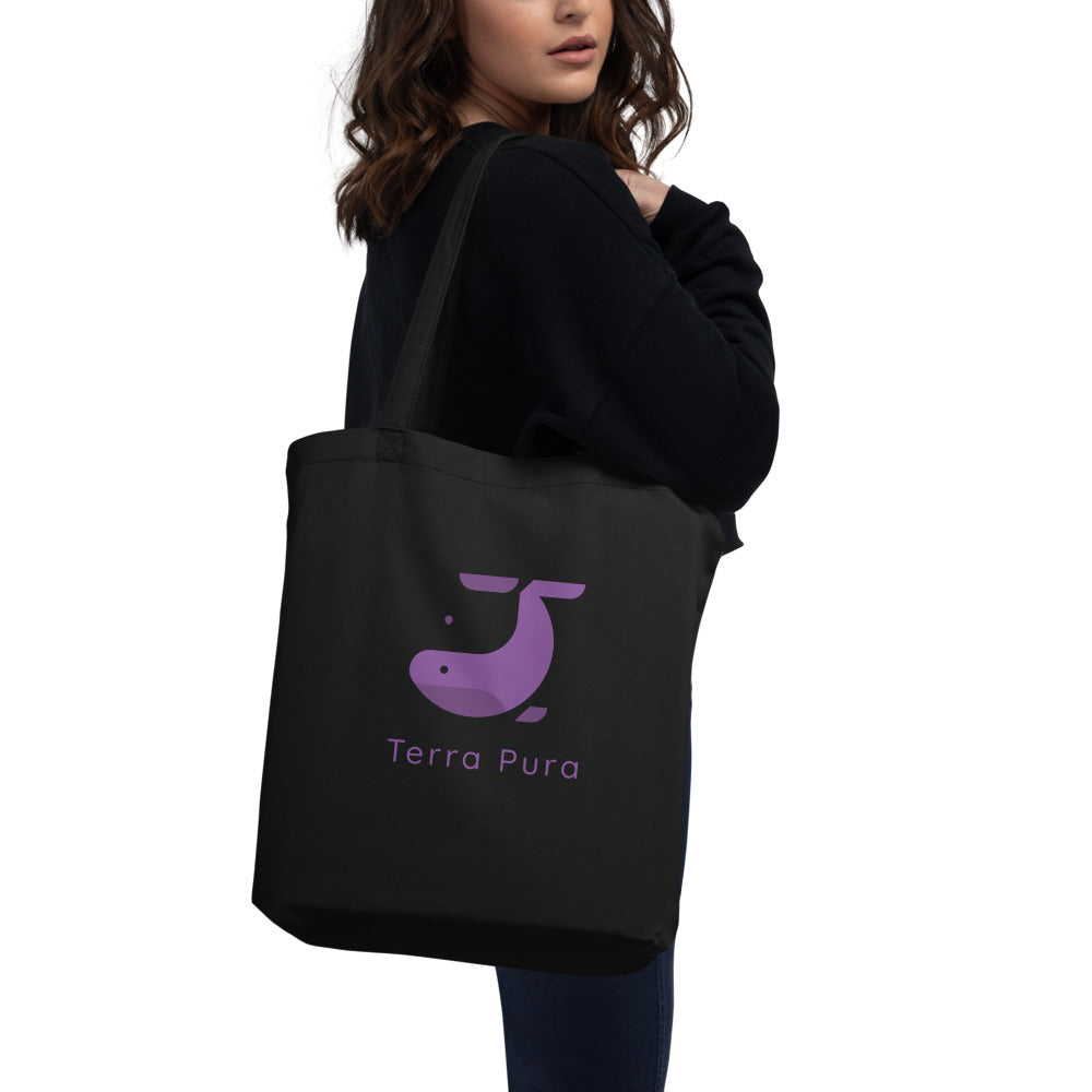 Purple tote best sale